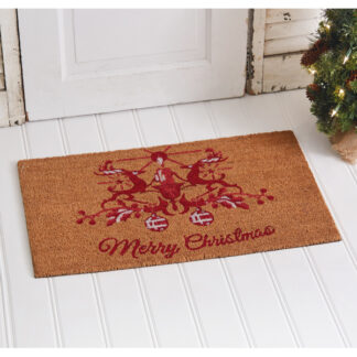 Christmas Reindeer Doormat by CTW Home Collection