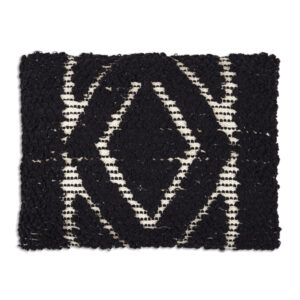 Obsidian Hand Woven Lumbar Pillow by CTW Home Collection