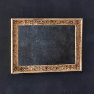 Emika Hand-Carved Wood Mirror by CTW Home Collection
