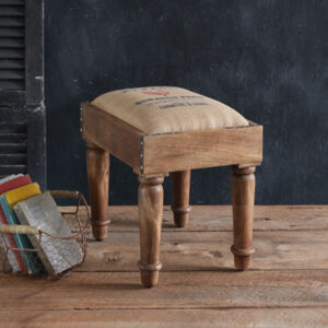 Grain Sack Footstool by CTW Home Collection