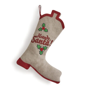 Cowboy Boot Christmas Stocking by CTW Home Collection