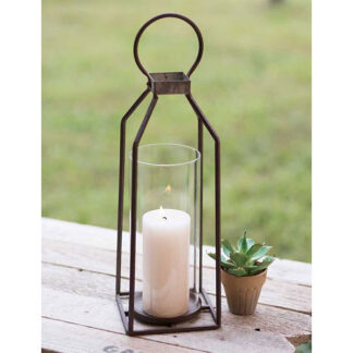 Large Greenville Pillar Candle Lantern by CTW Home Collection