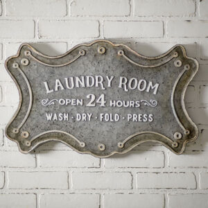 Laundry Room Metal Sign by CTW Home Collection
