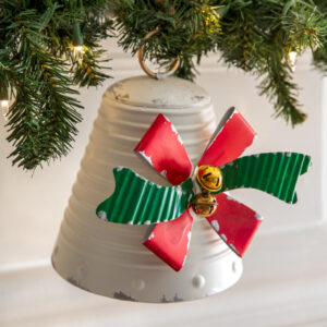 Small Holiday Bow Bell by CTW Home Collection