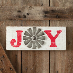 Farmhouse Joy Christmas Sign by CTW Home Collection
