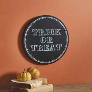 Trick-or-Treat Plaque by CTW Home Collection