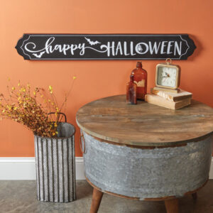 Happy Halloween Street Sign by CTW Home Collection
