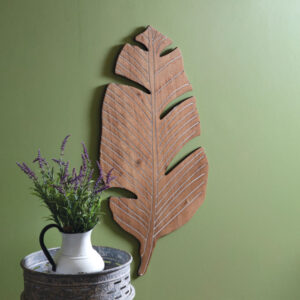 Banana Leaf Wood Wall Decor by CTW Home Collection