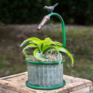 Garden Hose Small Round Planter by CTW Home Collection