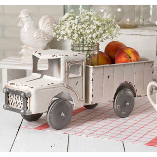 White Truck Planter by CTW Home Collection