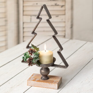 Christmas Tree Candle Holder by CTW Home Collection