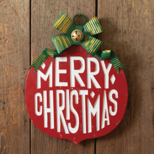 Christmas Ornament Wall Sign by CTW Home Collection