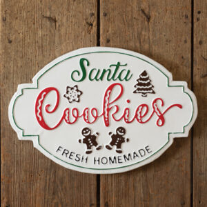 Santa's Homemade Cookies Wall Sign by CTW Home Collection