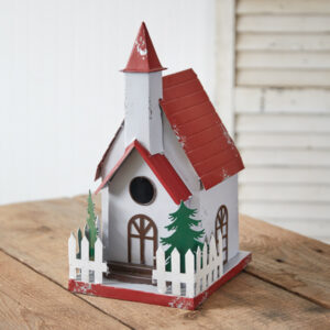 Christmas Chapel Birdhouse by CTW Home Collection