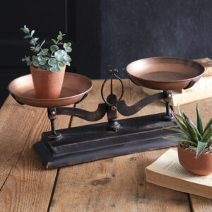 Decorative Copper Balance Scale by CTW Home Collection