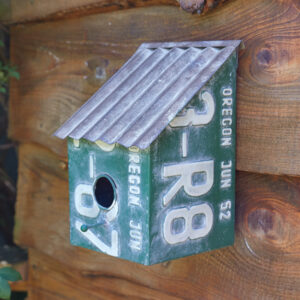 Slanted License Plate Birdhouse by CTW Home Collection