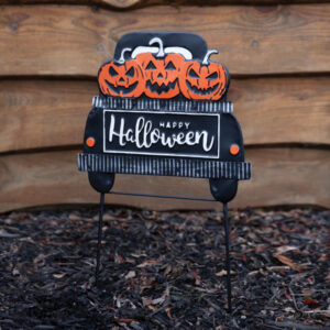 Halloween Truck Garden Stake by CTW Home Collection