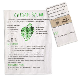 Caesar Salad Tea Towel by CTW Home Collection