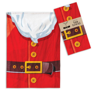 Santa Suit Tea Towel by CTW Home Collection