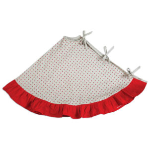 Stars with Ruffle Christmas Tree Skirt by CTW Home Collection