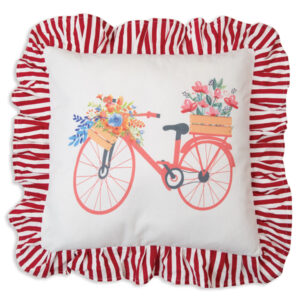 Bicycle Throw Pillows by CTW Home Collection