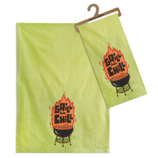 Grill and Chill Tea Towel by CTW Home Collection