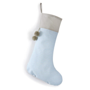 Neutral Striped Stocking with Cuff by CTW Home Collection