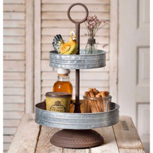 Two-Tier Annabeth Tray by CTW Home Collection