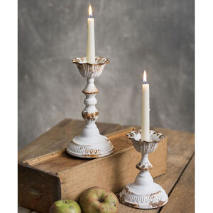 Set of Two Dapheny Tapered Candle Holders by CTW Home Collection