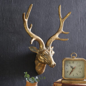 Retro Deer Head Sculpture Wall Decor by CTW Home Collection