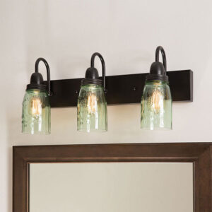 Mason Jar Vanity Lamp by CTW Home Collection