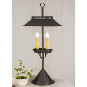 Large Double Candle Desk Lamp by CTW Home Collection