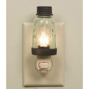 Mason Jar Night Light by CTW Home Collection