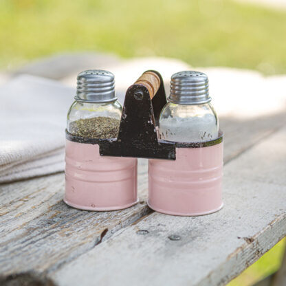 Salt and Pepper Can Caddy - Pink by CTW Home Collection