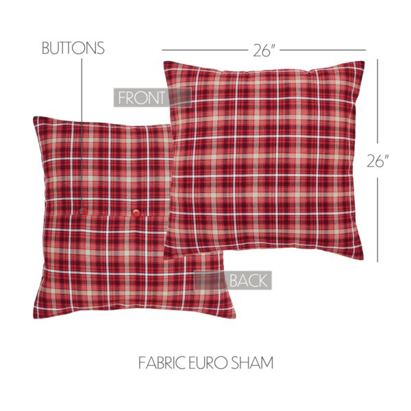 VHC-29195 - Braxton Fabric Euro Sham 26x26
