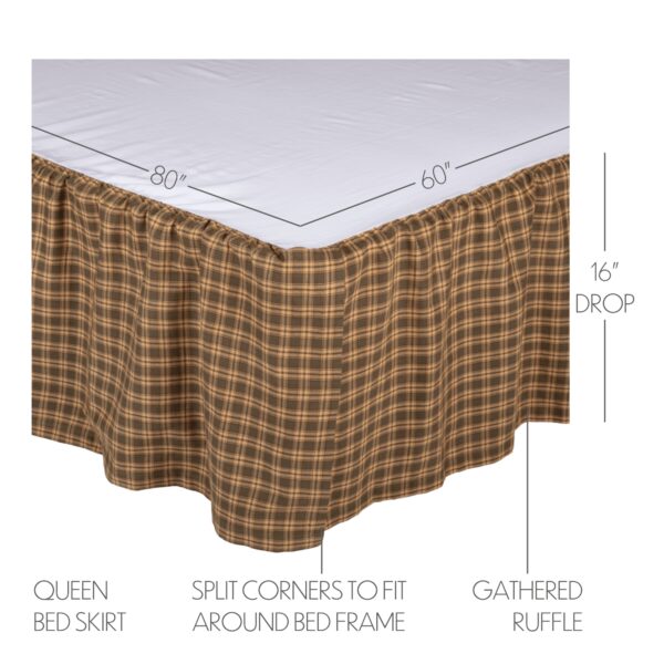 VHC-53618 - Cedar Ridge Queen Bed Skirt 60x80x16