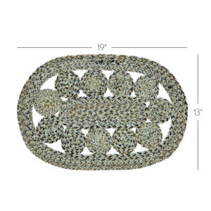 VHC-83395 - Celeste Blended Pebble Indoor/Outdoor Placemat 13x19