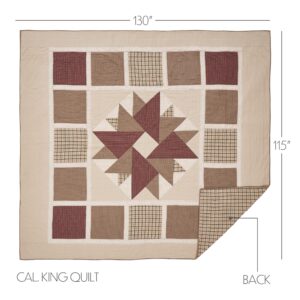 VHC-80312 - Cider Mill California King Quilt 130Wx115L