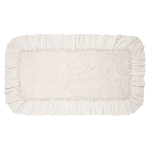 VHC-80271 - Burlap Antique White Bathmat 27x48