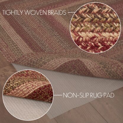 VHC-69419 - Cider Mill Jute Rug Rect w/ Pad 60x96