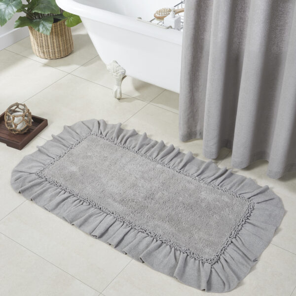 VHC-80273 - Burlap Dove Grey Bathmat 27x48