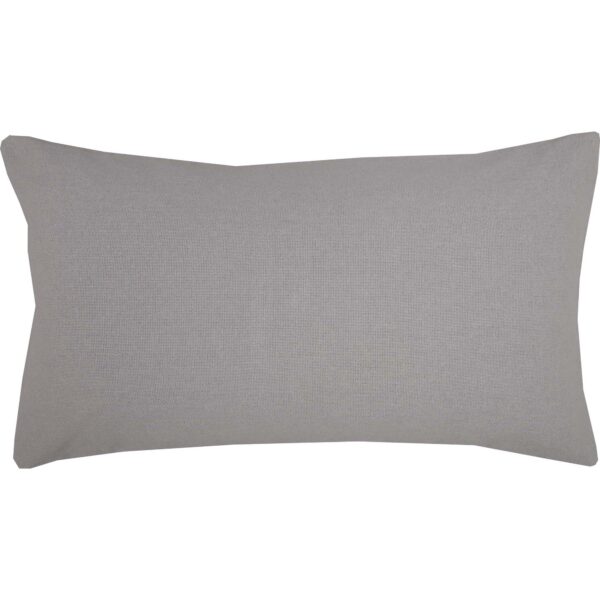 VHC-70058 - Burlap Dove Grey King Sham 21x37