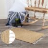 VHC-15055 - Burlap Natural Chindi/Rag Rug 20x30