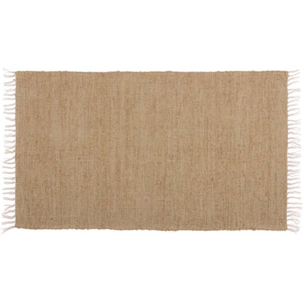 VHC-15058 - Burlap Natural Chindi/Rag Rug 36x60