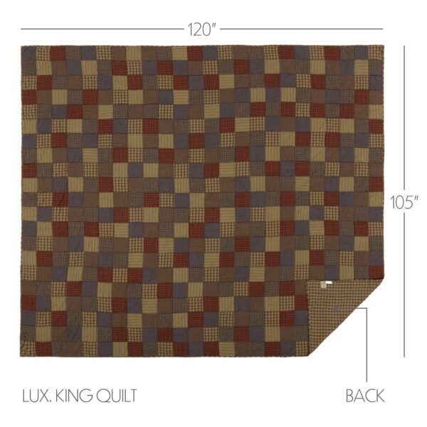 VHC-53613 - Cedar Ridge Luxury King Quilt 120Wx105L