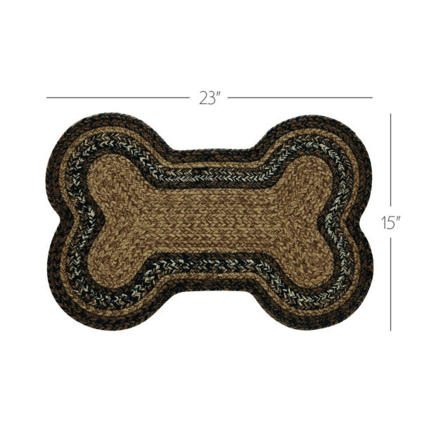 VHC-83591 - Espresso Indoor/Outdoor Medium Bone Rug 15x23