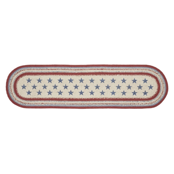 VHC-81437 - Celebration Jute Oval Runner 13x48