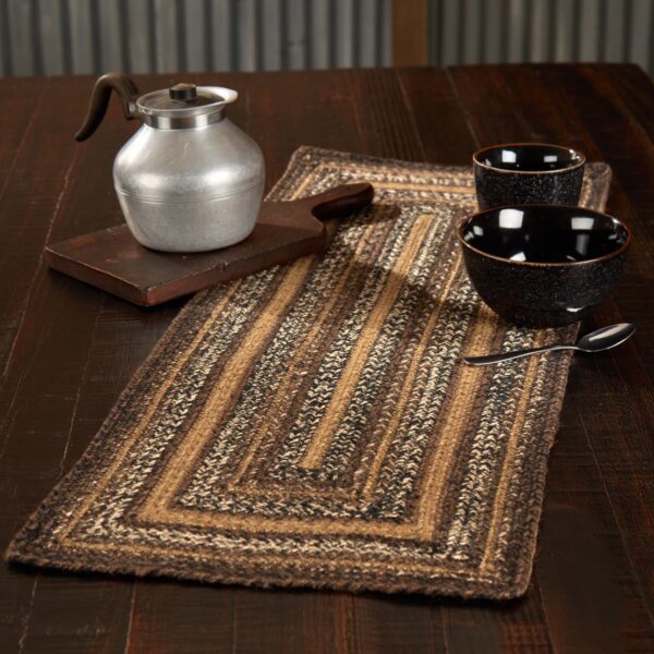 VHC-67247 - Espresso Jute Rect Runner 13x36