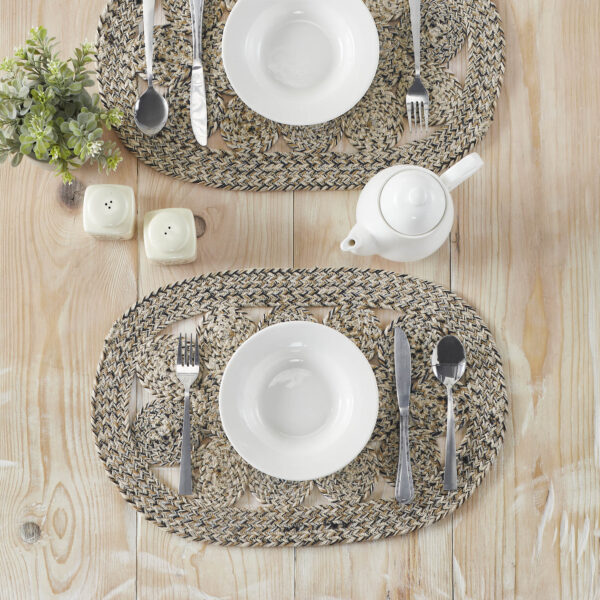 VHC-83395 - Celeste Blended Pebble Indoor/Outdoor Placemat 13x19