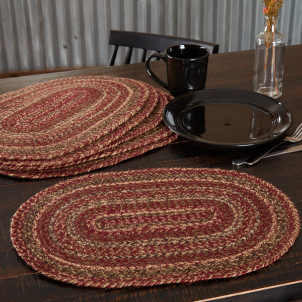 VHC-45782 - Cider Mill Jute Placemat Set of 6 12x18